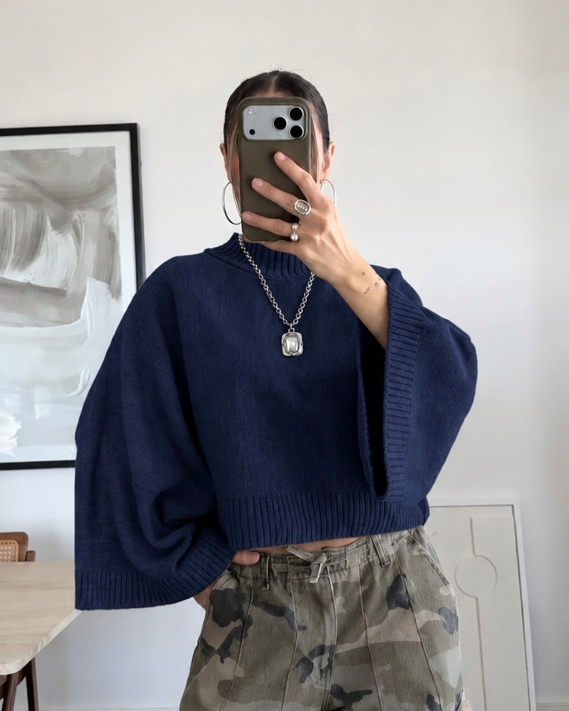 Navy Sweater