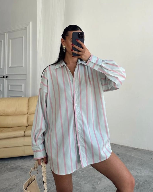 Striped Buttoned Shirt