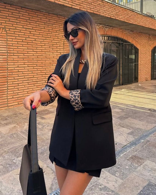 Black Glamour Blazer