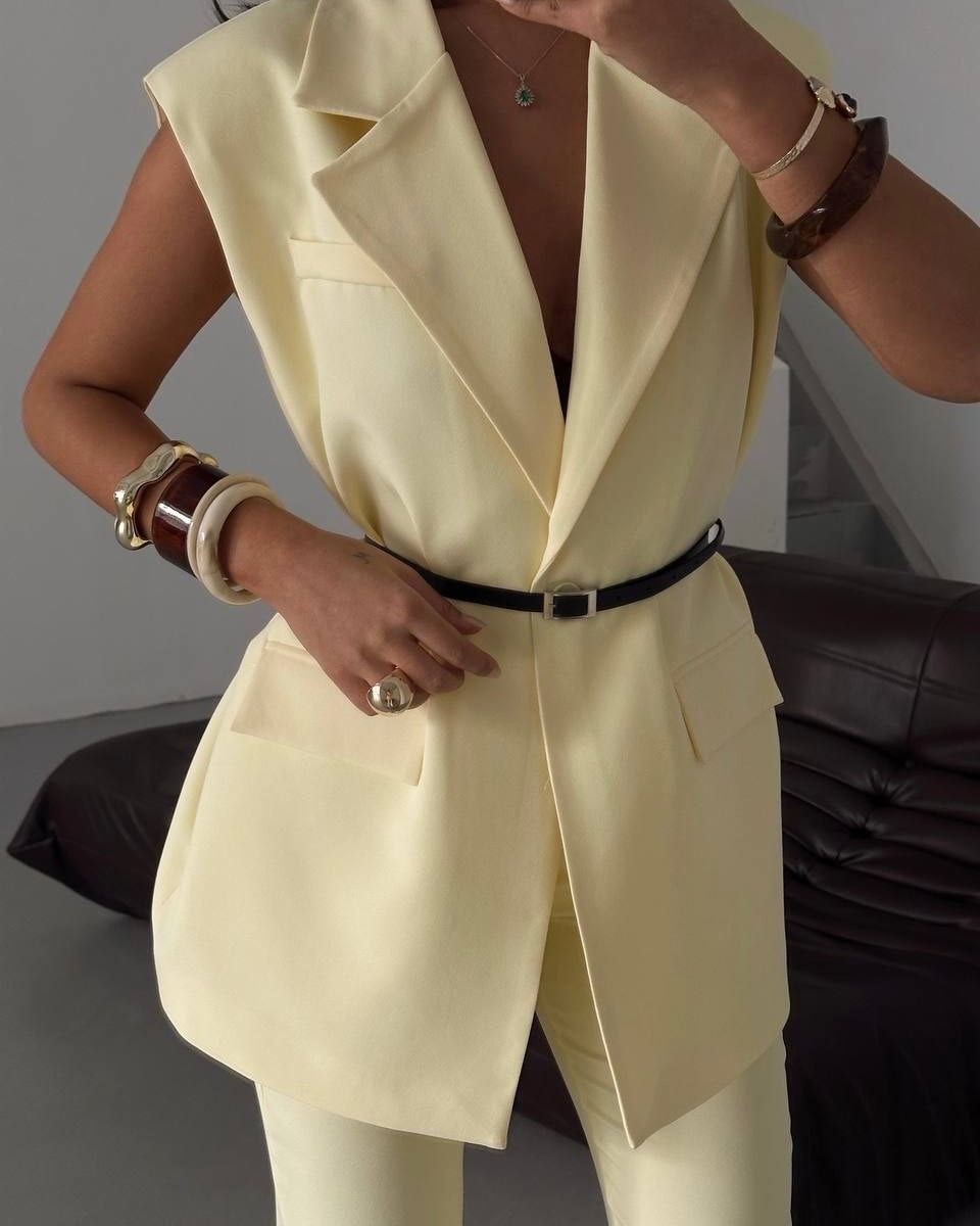 Yellow 2 Piece Set