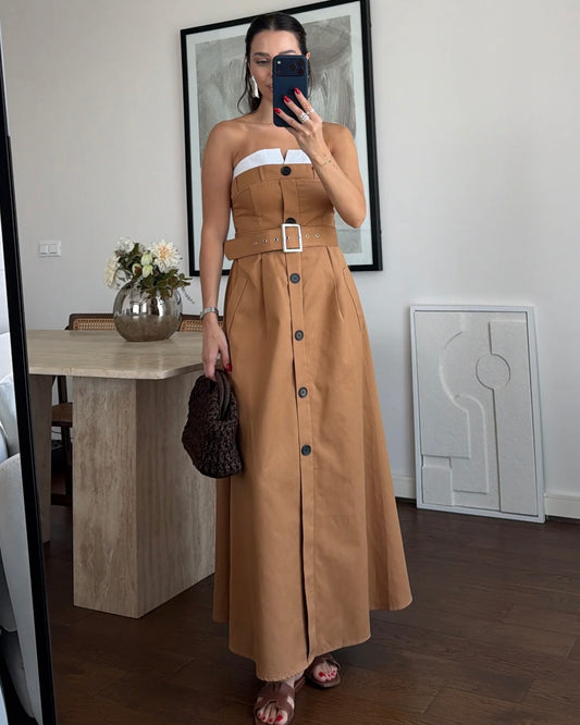 Camel Dress
