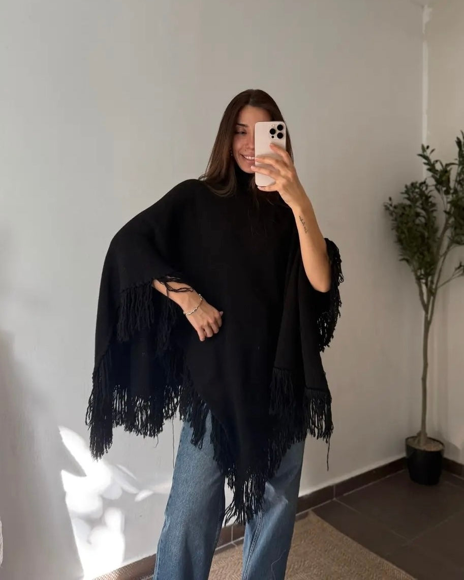 Black Poncho
