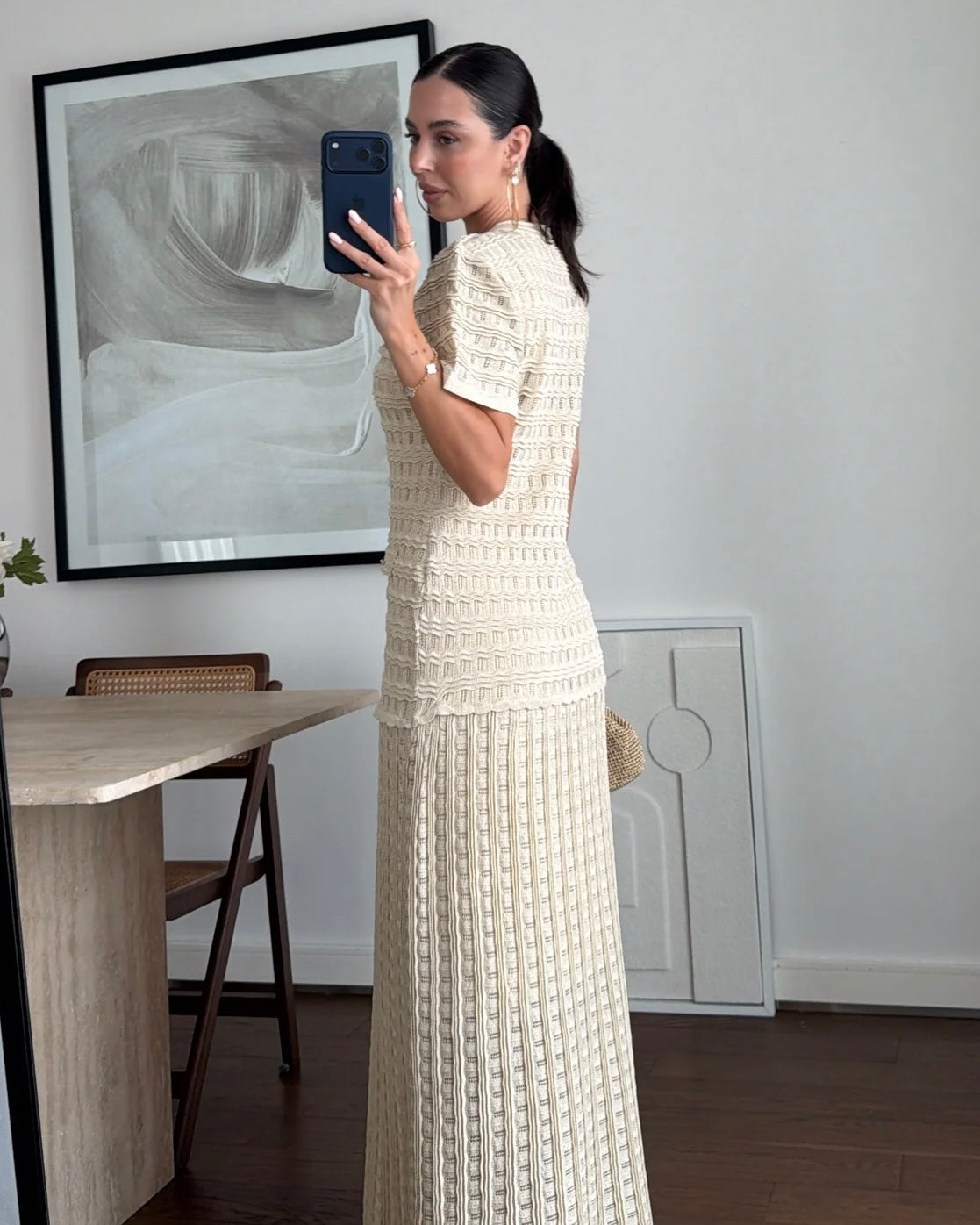 Beige Sandro Dress