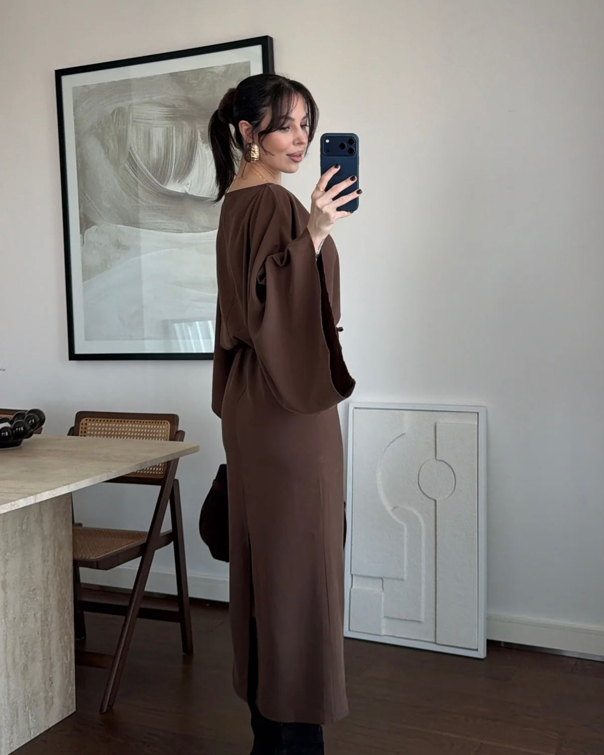 Brown Dress