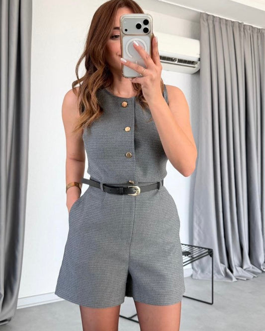 Grey Jumpsuit