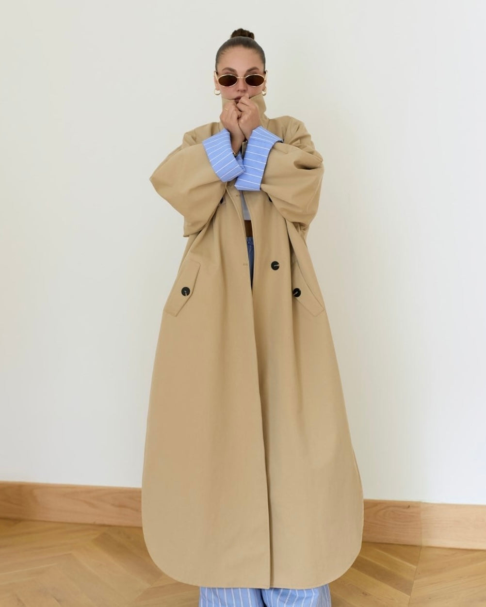 Beige Trenchcoat