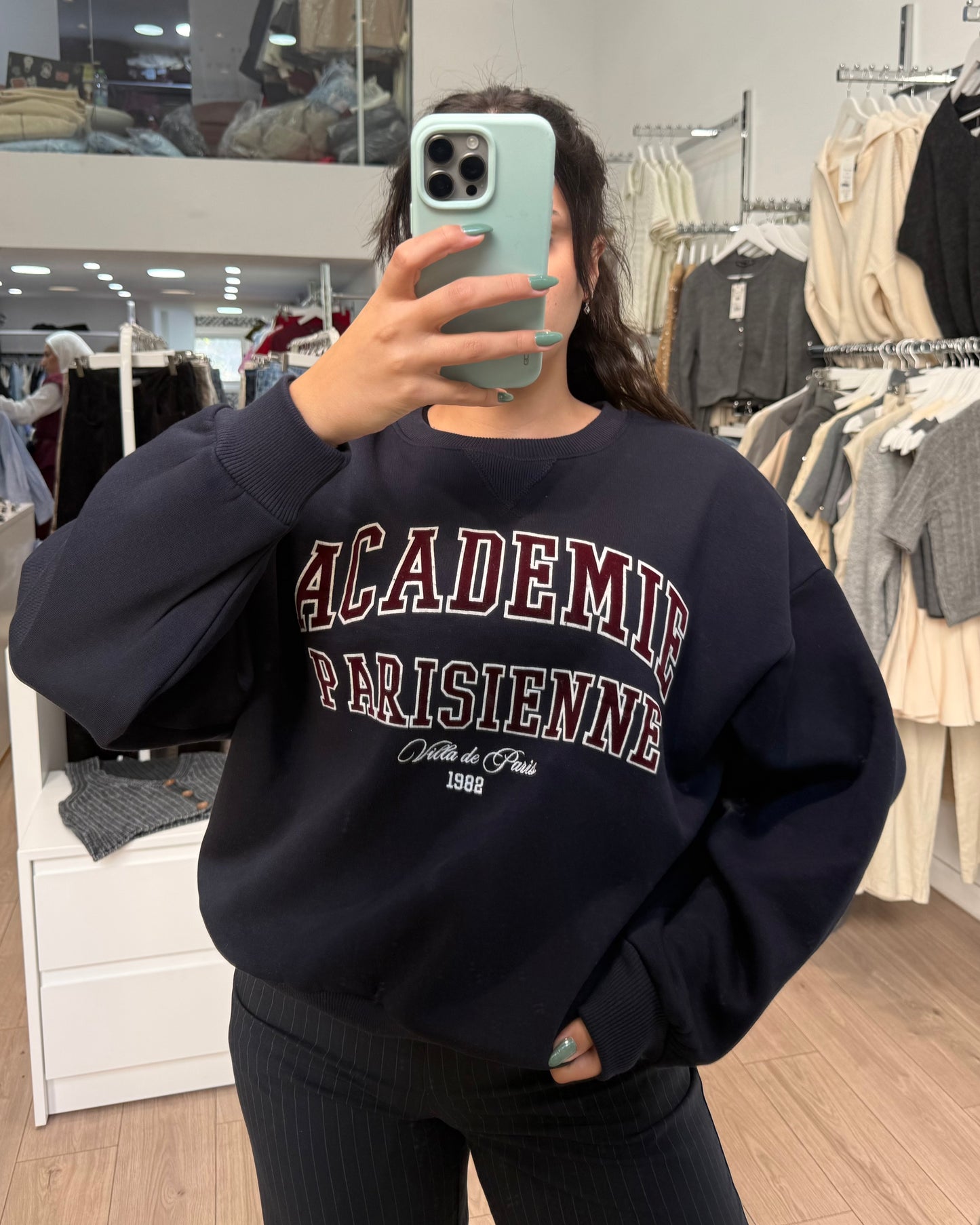 Navy Sweatshirt
