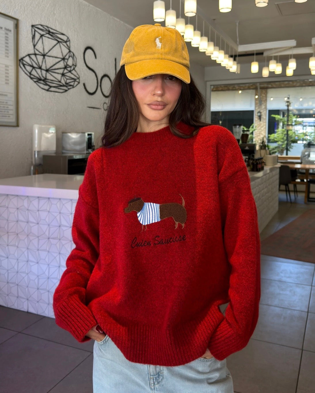 Red Sweater