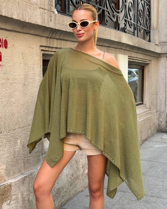 Army Green Poncho