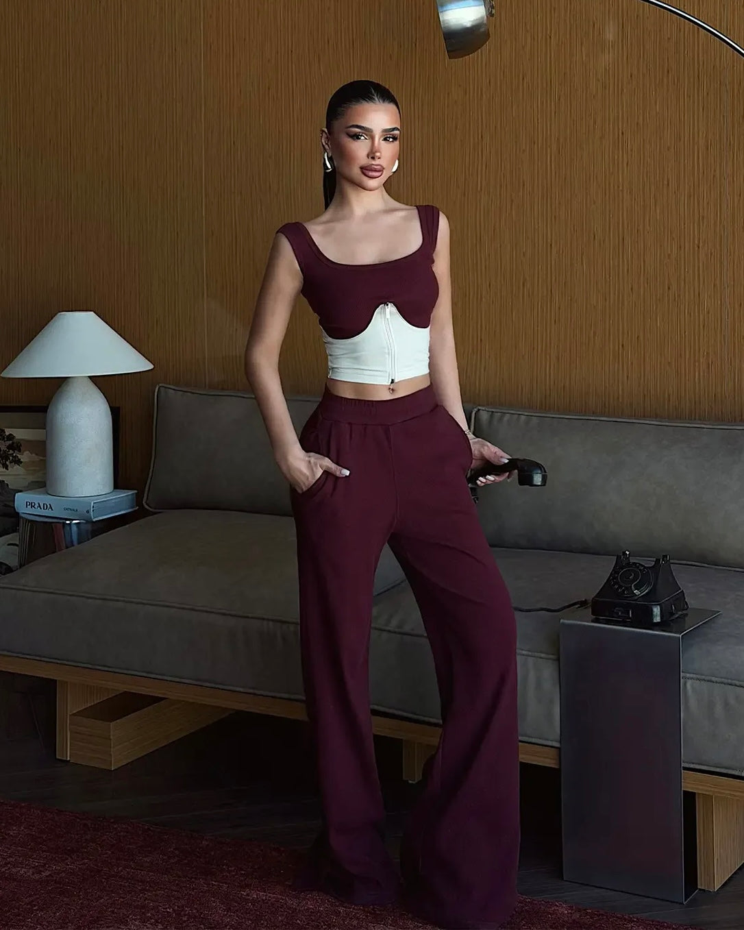Burgundy Set