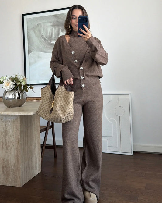 Brown 3 Piece Set