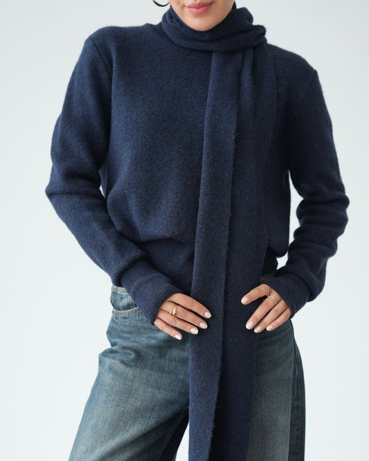 Sweater with Scarf