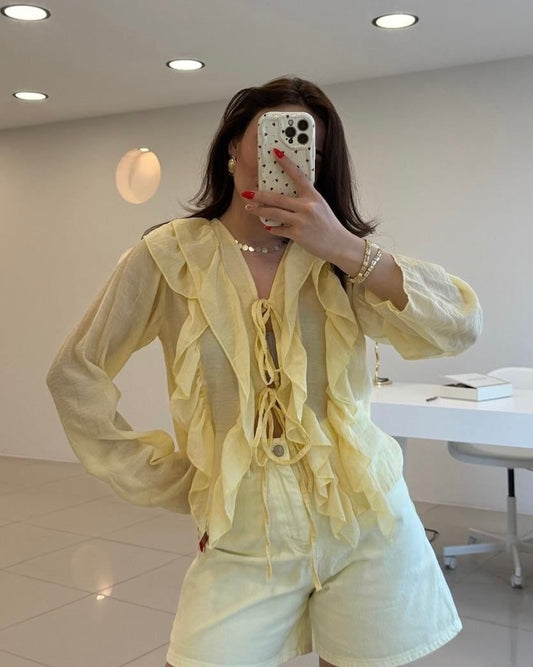Yellow Blouse