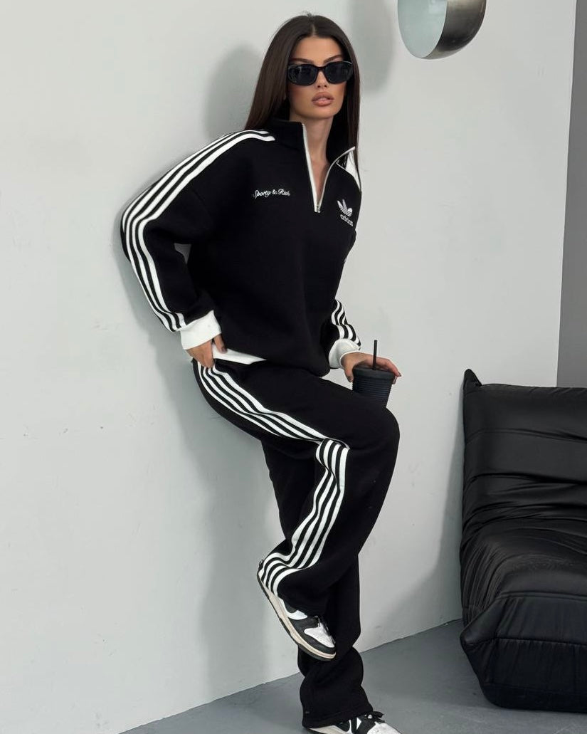 Black Adidas Set