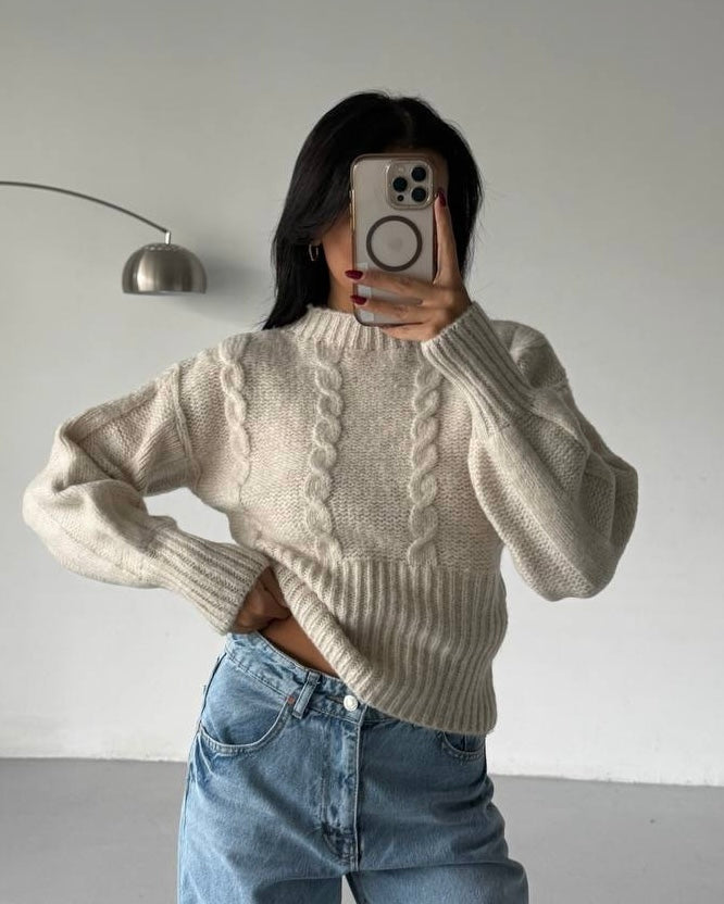 Beige Sweater