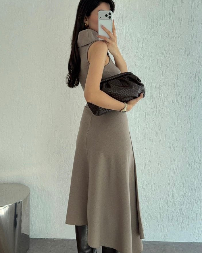 Beige Set (Skirt & Top)