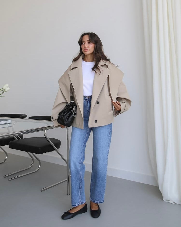Beige Trench Coat