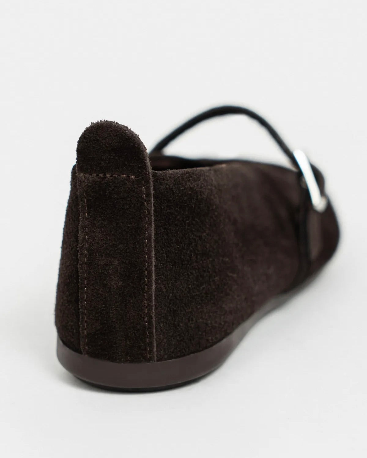 Brown Suede Flats
