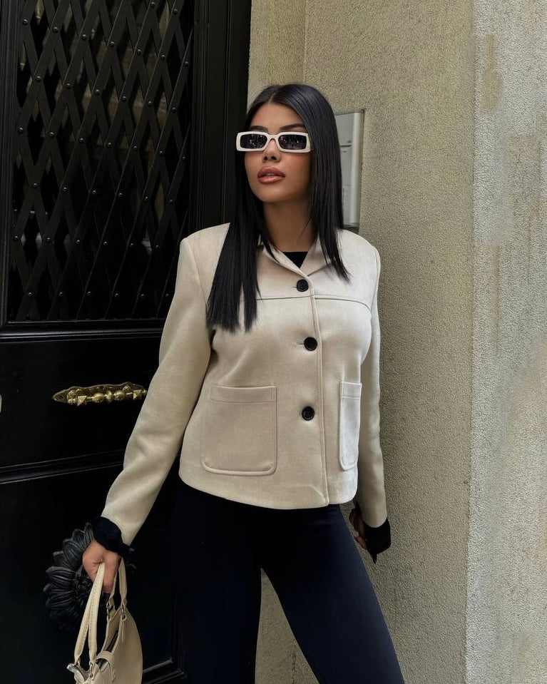 Beige Coat