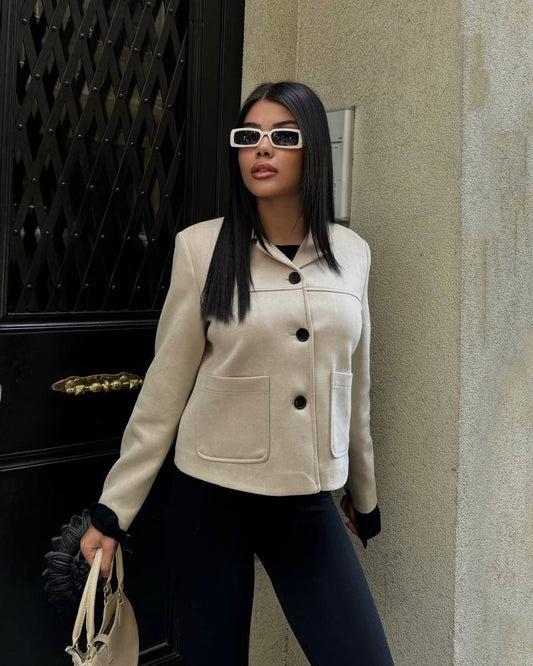 Beige Coat