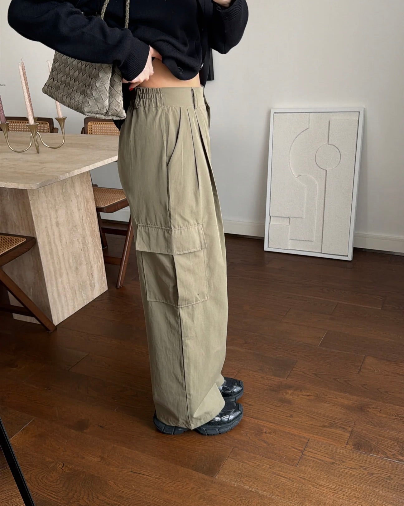Army Green Cargo Pants