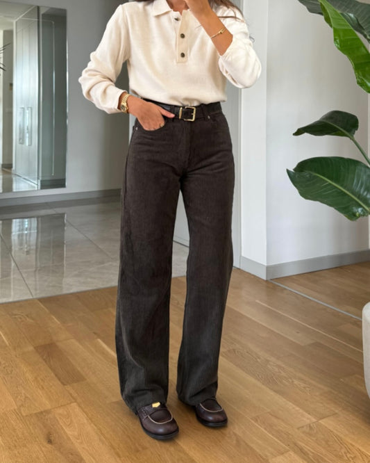 Olive Green Corduroy Pants