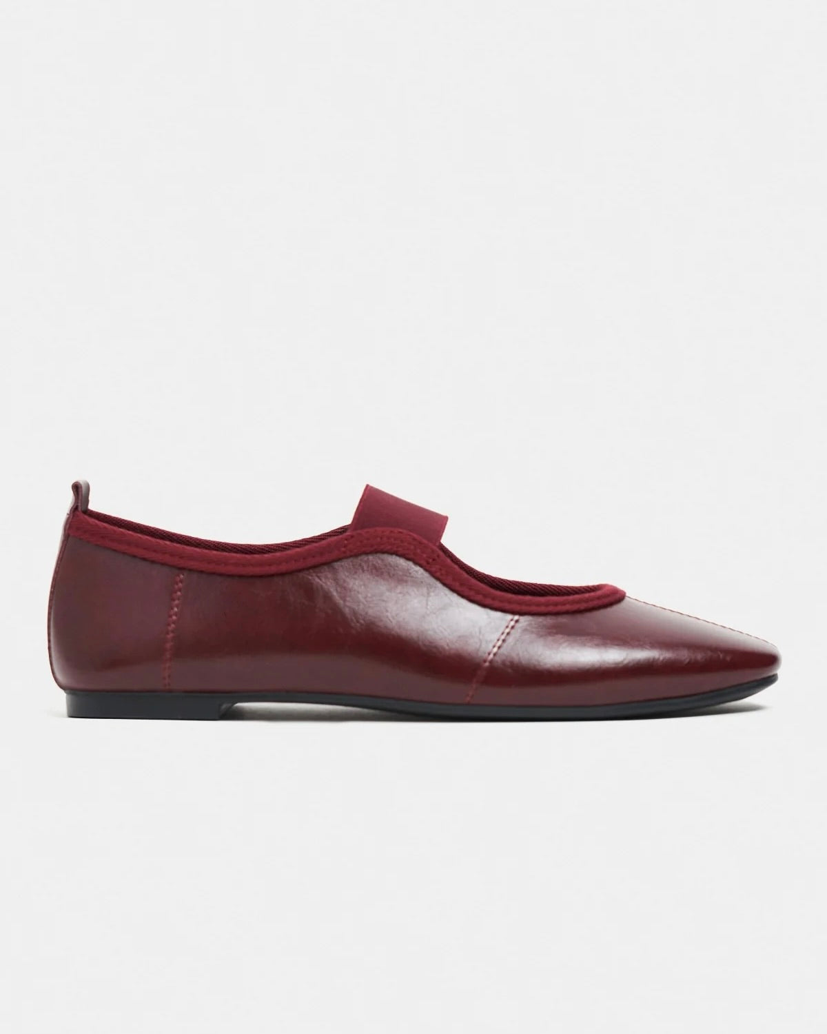 Burgundy Ballet Flats
