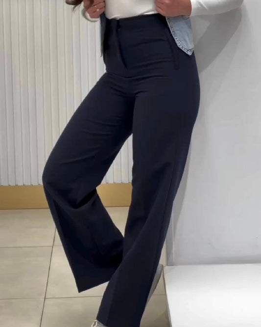Navy Zara Pants