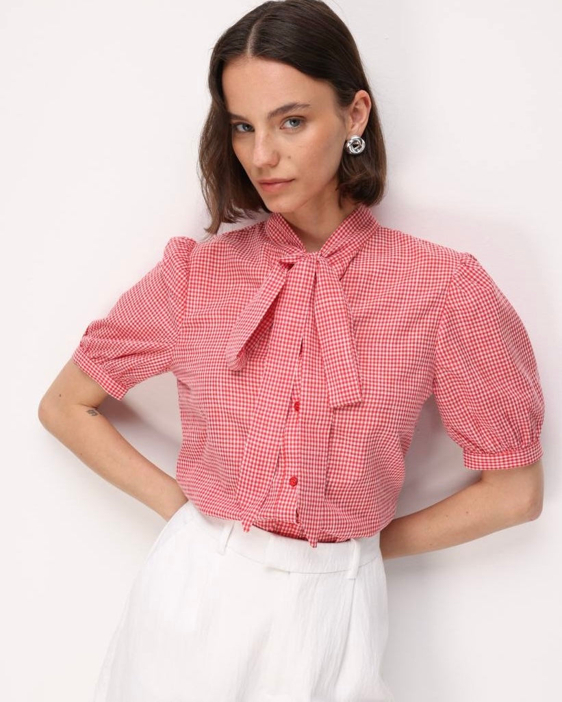 Red Blouse