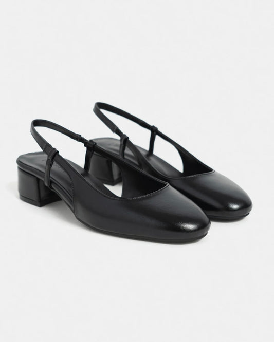 Black Low Heels