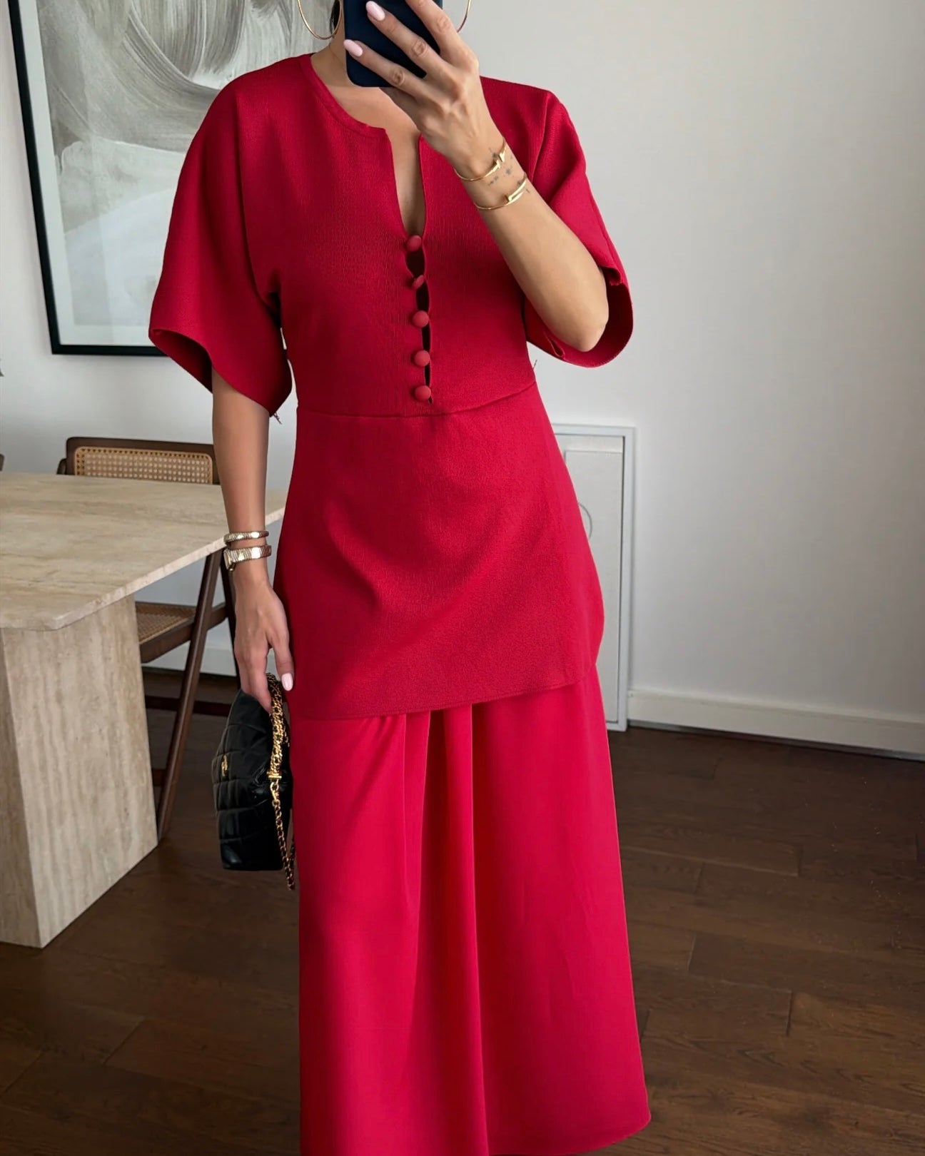 Red Zara Dress