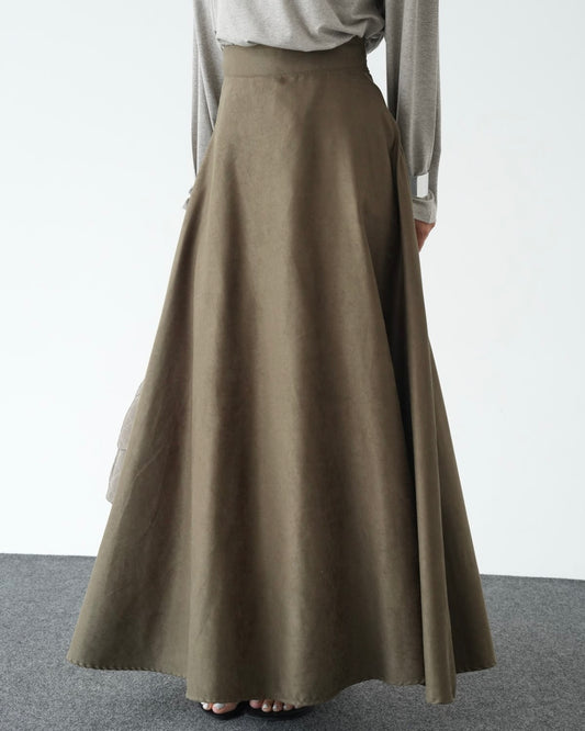 Suede Skirt