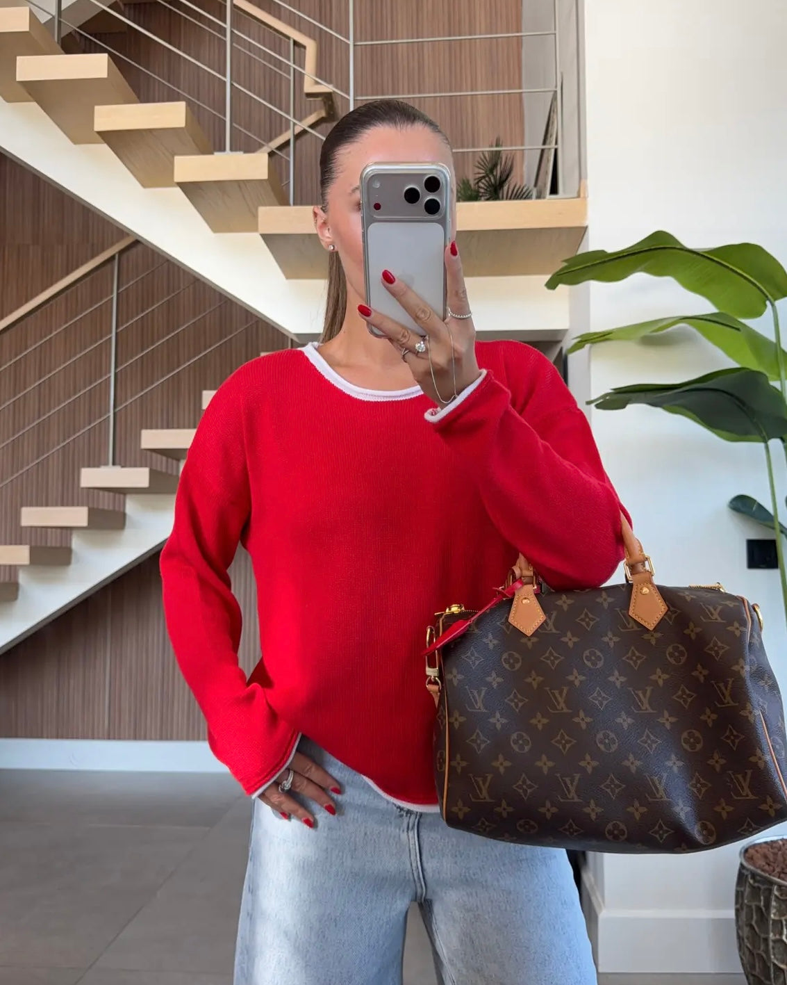 Red Sweater