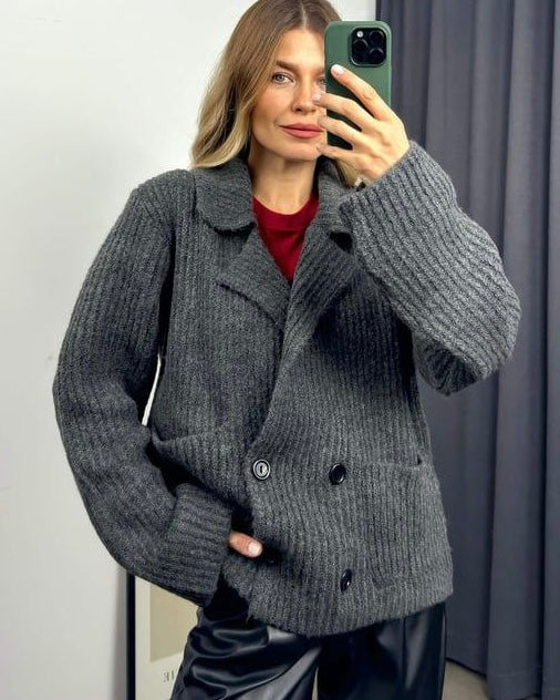 Dark Grey Cardigan