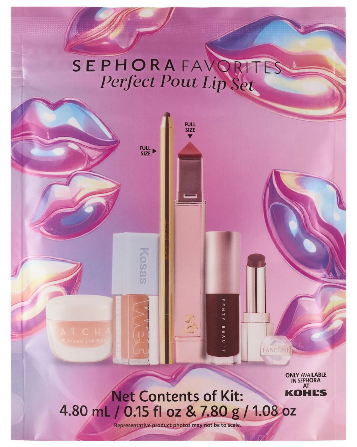 Sephora Favorites Perfect Pout Lip Set - 6 products