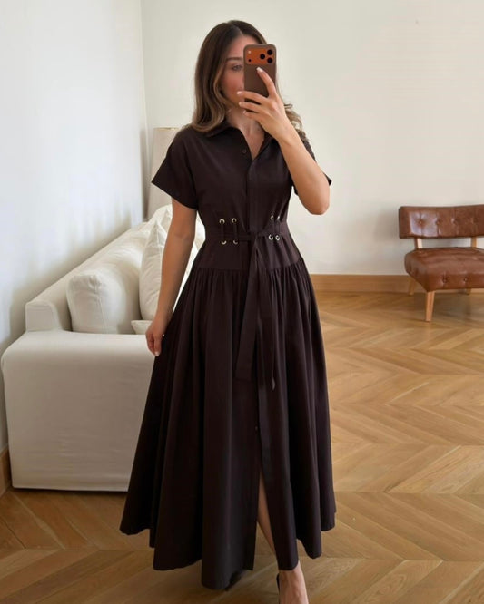Brown Dress