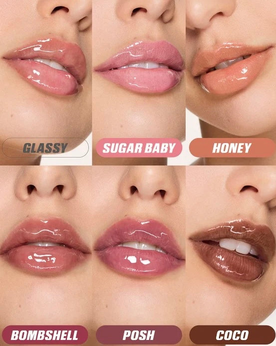Huda Beauty Faux Filler Lip Gloss - Shade Bombshell