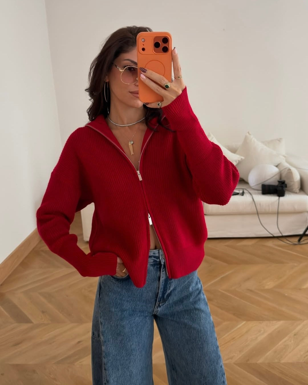 Red Sweater
