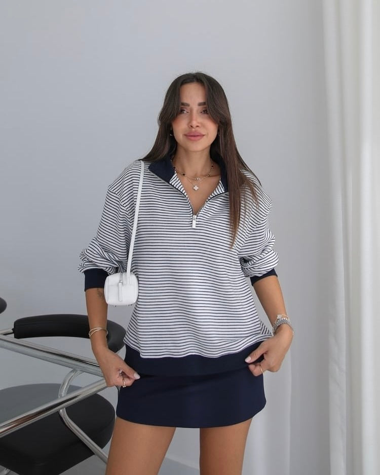 Striped Sweatshirt
