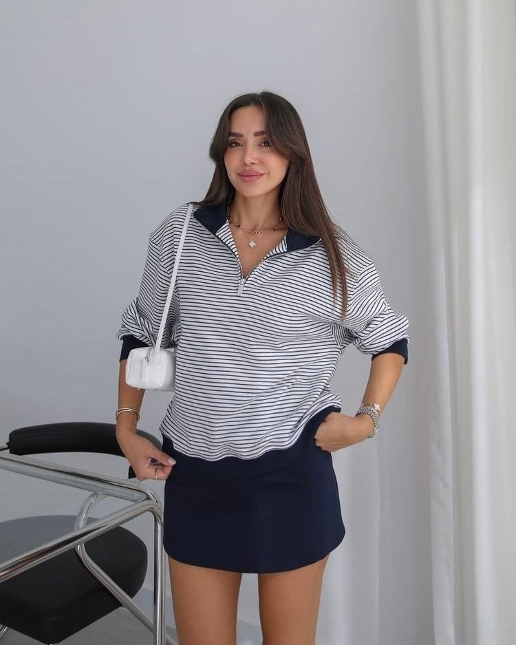 Striped Sweatshirt