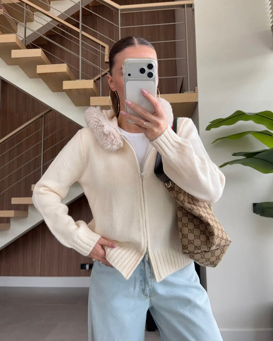 Zipped Sweater