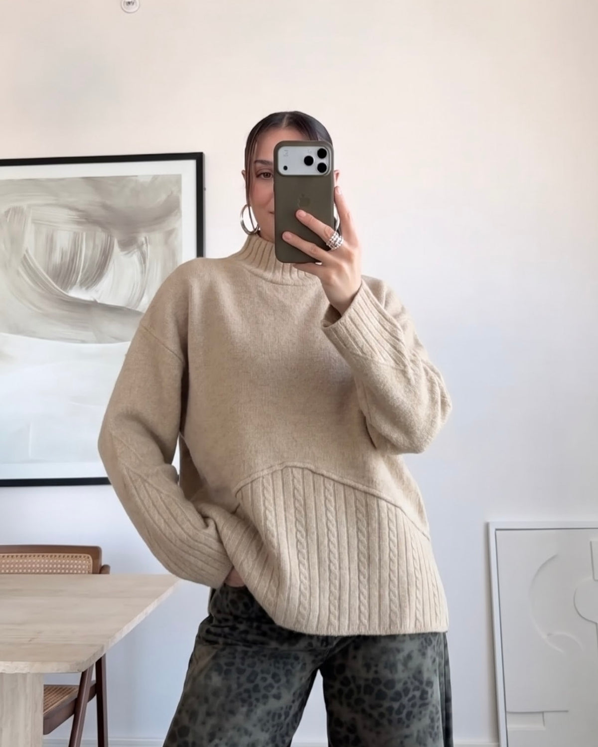 Beige Sweater