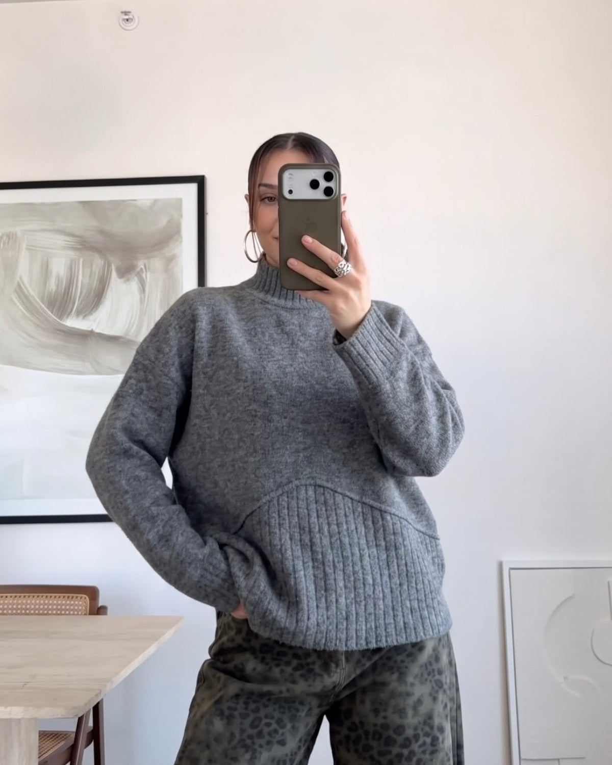 Grey Sweater